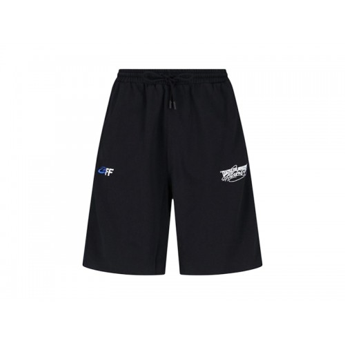 OFF-WHITE Exactly The Opposite Arrow Skate Sweatshorts Black