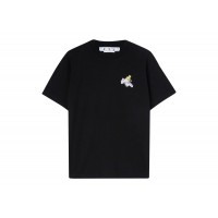 OFF-WHITE Flower Arrow Casual Tee Black