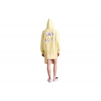 OFF-WHITE Flower Arrow Reg Hoodie Yellow
