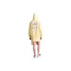 OFF-WHITE Flower Arrow Reg Hoodie Yellow