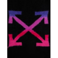 OFF-WHITE Gradient Blanket Black/Fucsia/Fluo