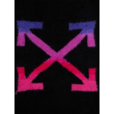OFF-WHITE Gradient Blanket Black/Fucsia/Fluo