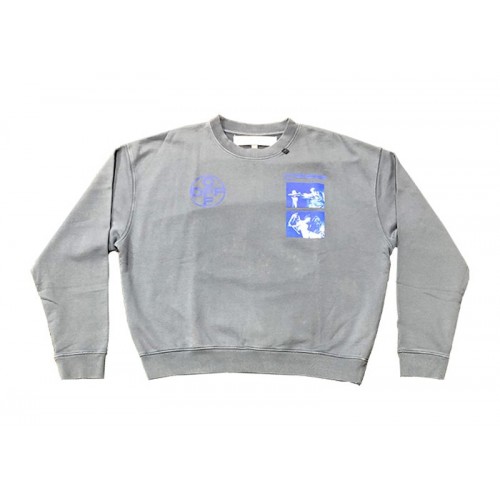 OFF-WHITE Hardcore Caravaggio Crewneck Indigo/Blue