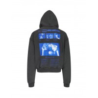 OFF-WHITE Hardcore Caravaggio Hoodie Black/Blue