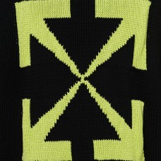OFF-WHITE Harry The Bunny Knit Sweater Black/Brilliant Green