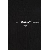 OFF-WHITE Ice man Graphic Print Hoodie Black/Multicolor