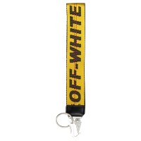 OFF-WHITE Industrial Keychain Yellow/Black/Silver