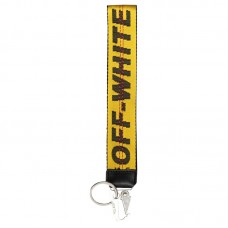 OFF-WHITE Industrial Keychain Yellow/Black/Silver