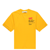 OFF-WHITE Industrial Y013 T-Shirt Yellow/Multicolor