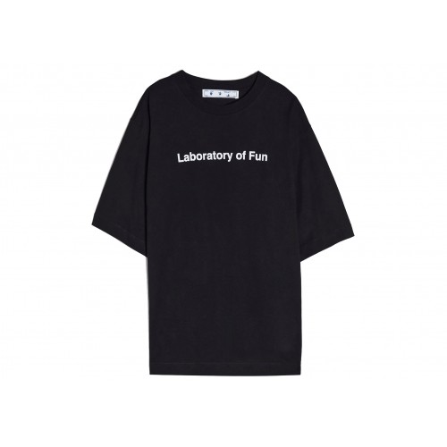 Оригинальный шмот OFF-WHITE Laboratory Of Fun S/S T-shirt Black/White