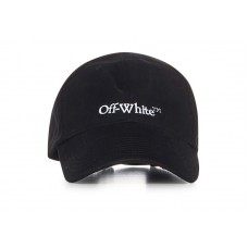 Off-White Logo Cap Black