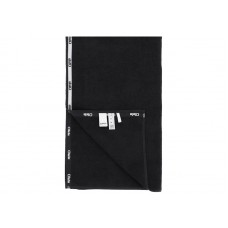 OFF-WHITE Logo Embroidered Swim Towel Black