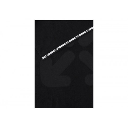 OFF-WHITE Logo Embroidered Swim Towel Black OFF-WHITE Logo Embroidered Swim Towel Black