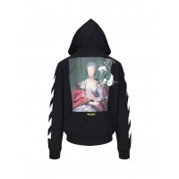 OFF-WHITE Mariana De Silva Zipped Hoodie Black/Multicolor
