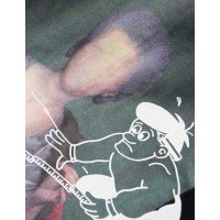 OFF-WHITE Mariana De Silva Zipped Hoodie Black/Multicolor