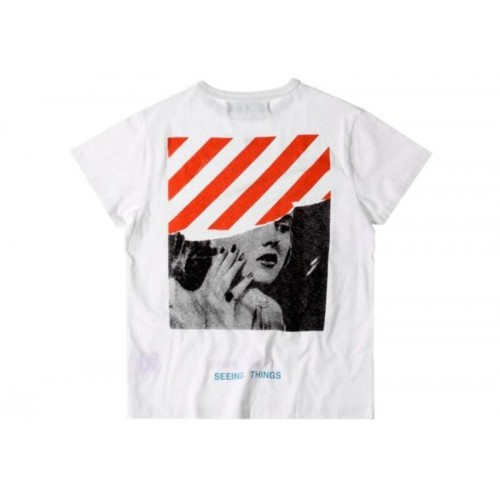 OFF-WHITE Marilyn Monroe T-Shirt White OFF-WHITE Marilyn Monroe T-Shirt White