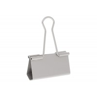 OFF-WHITE Metal Binder Clip Silver