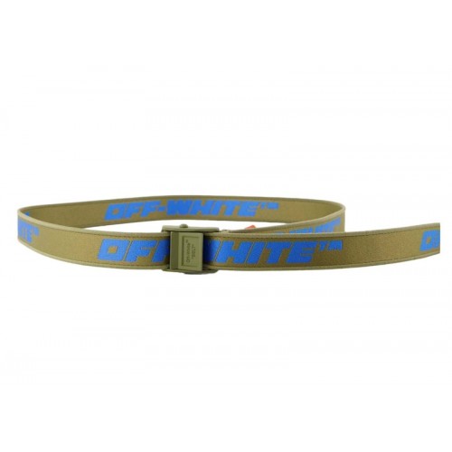 OFF-WHITE Mini Tape Industrial Belt Green/Blue
