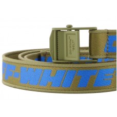 OFF-WHITE Mini Tape Industrial Belt Green/Blue