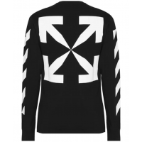 OFF-WHITE Mona Lisa Longsleeve T-Shirt Black