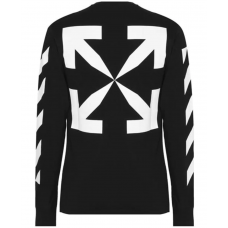 OFF-WHITE Mona Lisa Longsleeve T-Shirt Black