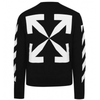 OFF-WHITE Mona Lisa Sweatshirt Black