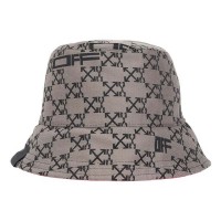 OFF-WHITE Monogram Reversible Bucket Hat Brown/Fuchsia