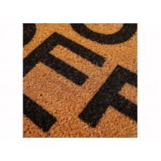 OFF-WHITE OFF Circle Doormat Brown