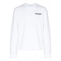 OFF-WHITE Off-White TM Logo Print Crewneck White/Black