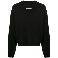 OFF-WHITE Oversize Fit Marker Arrows Crewneck Sweatshirt Black/Red