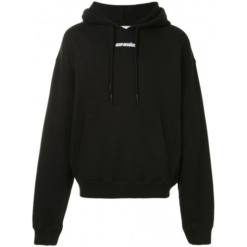 Оригинальный шмот OFF-WHITE Oversize Fit Marker Arrows Hoodie Black/Blue