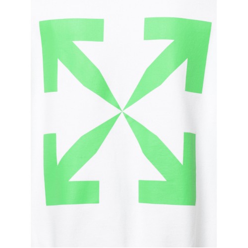 Оригинальный шмот OFF-WHITE Oversize Fit Pascal Arrow Hoodie White/Green