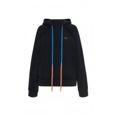 OFF-WHITE Oversized Acrylic Arrows Hoodie Black/Yellow