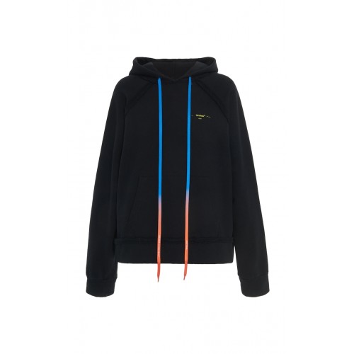 Off-White Arcylic Arrows Oversize Hoodie White