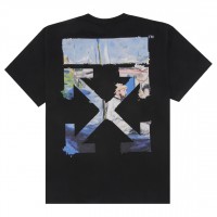 OFF-WHITE Oversized Diag Arrows T-Shirt Black/Multicolor