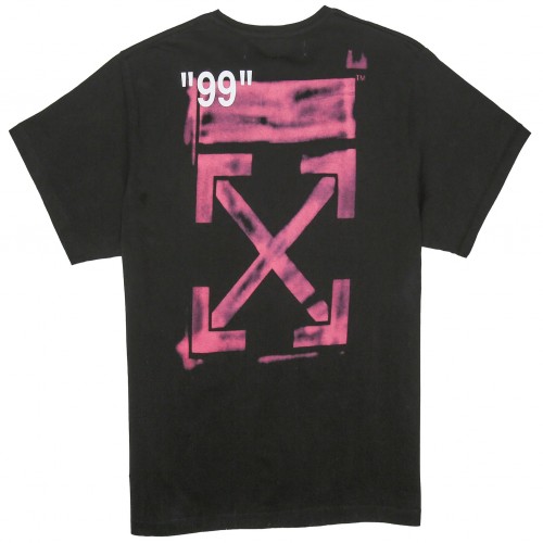 Оригинальный шмот OFF-WHITE Oversized Diag Stencil T-Shirt Black