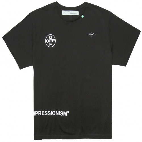 Оригинальный шмот OFF-WHITE Oversized Diag Stencil T-Shirt Black