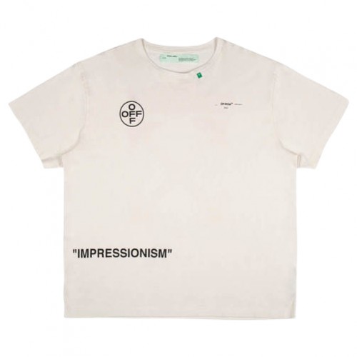 Оригинальный шмот OFF-WHITE Oversized Diag Stencil T-Shirt White
