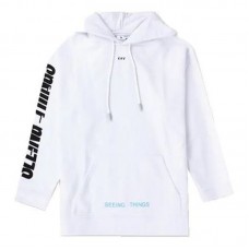 OFF-WHITE Photocopy Over Hoodie White
