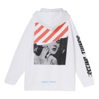 OFF-WHITE Photocopy Over Hoodie White