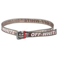OFF-WHITE PVC Industrial Belt (SS19) Black/White