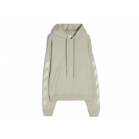 OFF-WHITE Rubber Arrows Hoodie Beige/Beige