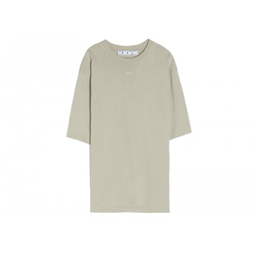 OFF-WHITE Rubber Arrows S/S T-shirt Beige/Light Grey