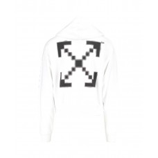 OFF-WHITE Scaffolding Hoodie White/Black