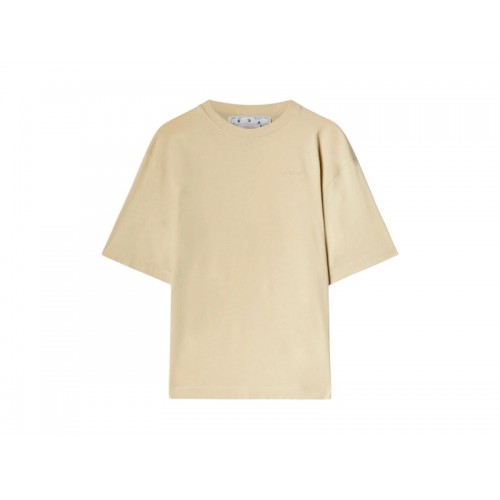 OFF-WHITE Scribble Carry Over Skate S/S T-Shirt Beige