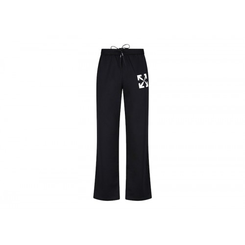 OFF-WHITE Single Arrow Slim Trackpant Pants Black/White