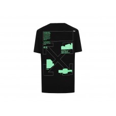 OFF-WHITE Slim Fit Arch Shapes T-Shirt Black/Green