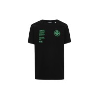 OFF-WHITE Slim Fit Arch Shapes T-Shirt Black/Green