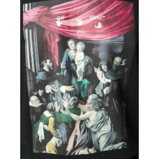 OFF-WHITE Slim Fit Caravaggio Painting Sweatshirt Black/Black