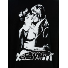 OFF-WHITE Slim Fit Kiss 21 Hoodie Black/White